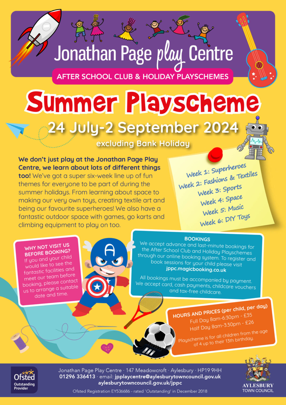 Summer Playscheme - Visit Aylesbury